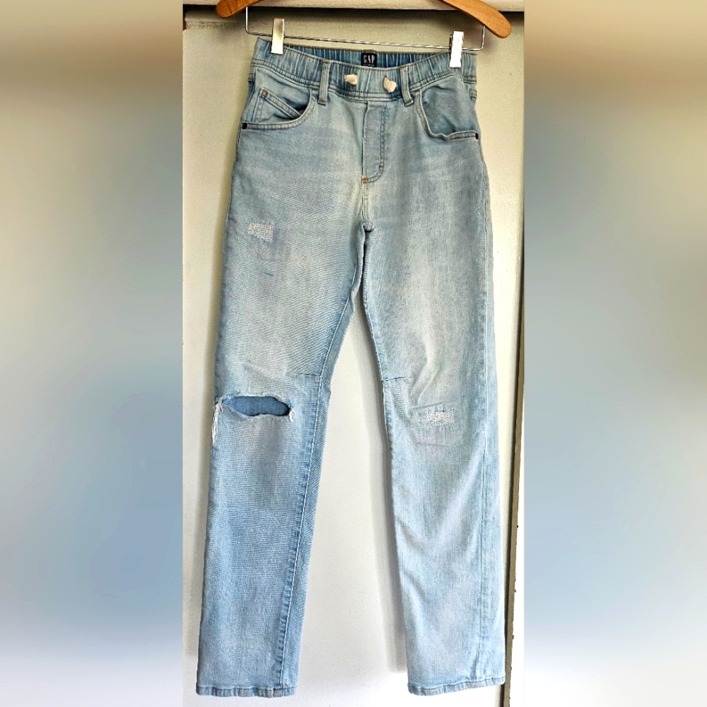 GAP KIDS - Ripped Pull on Jeans - Size XXL